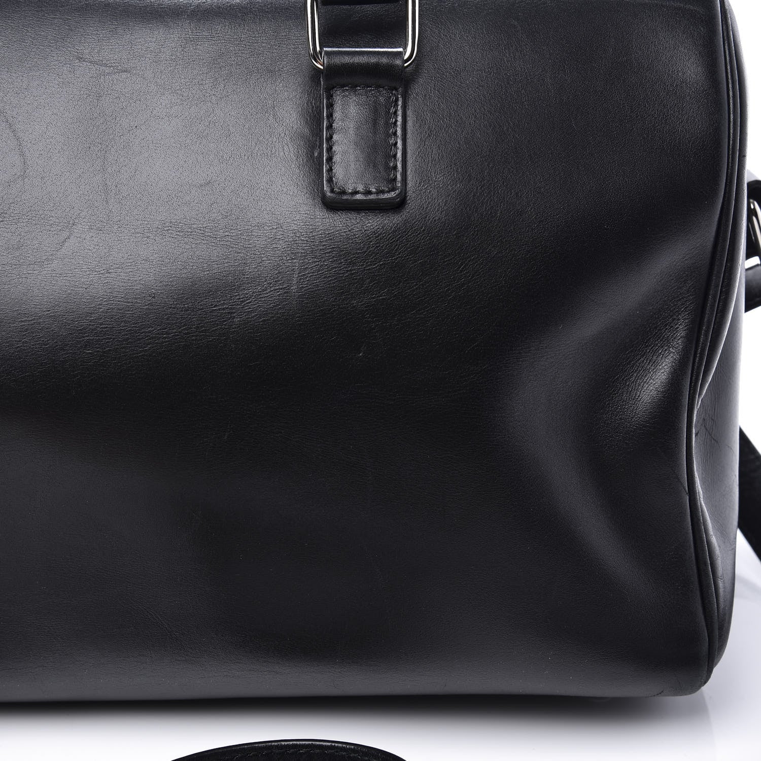 Saint Laurent Calfskin Studded Classic Duffle 6 Black 11 of 15