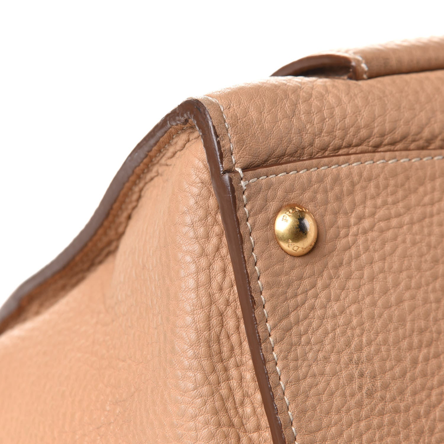 Prada Vitello Phenix Shopping Tote Sabbia 9 of 13