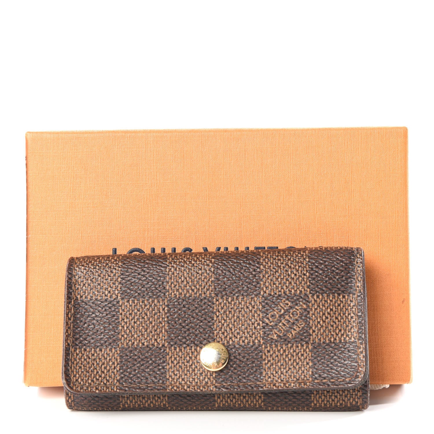 Louis Vuitton Damier Ebene Multicles 4 Key Holder 9 of 11