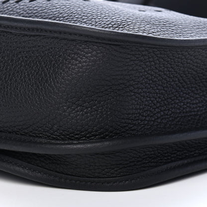 Hermes Taurillon Clemence Evelyne III PM Black 9 of 9