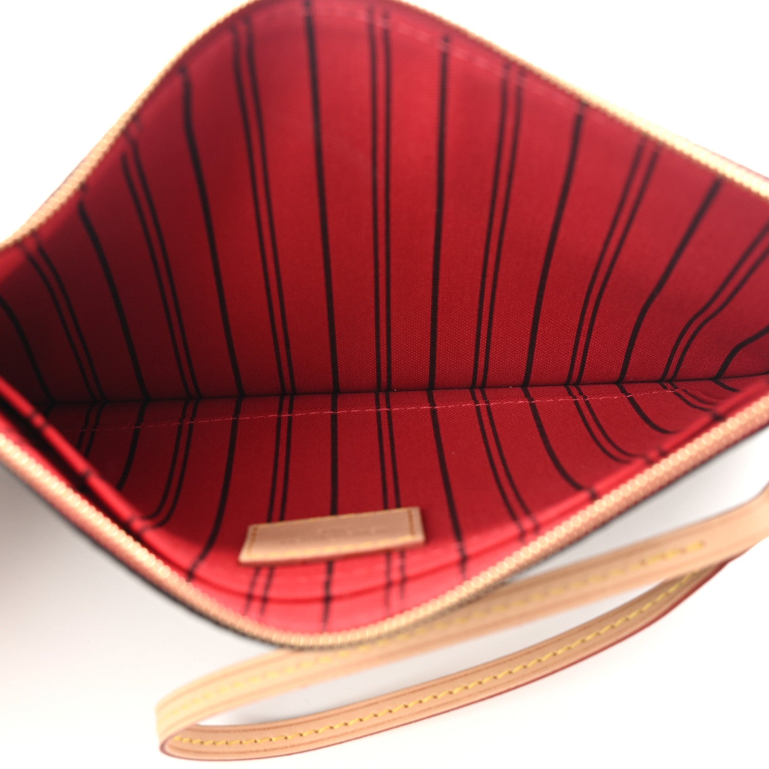 Louis Vuitton Monogram Neverfull MM GM Pochette Cherry 5 of 6