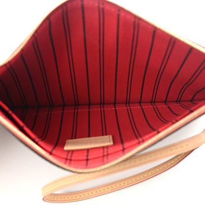 Louis Vuitton Monogram Neverfull MM GM Pochette Cherry 5 of 6