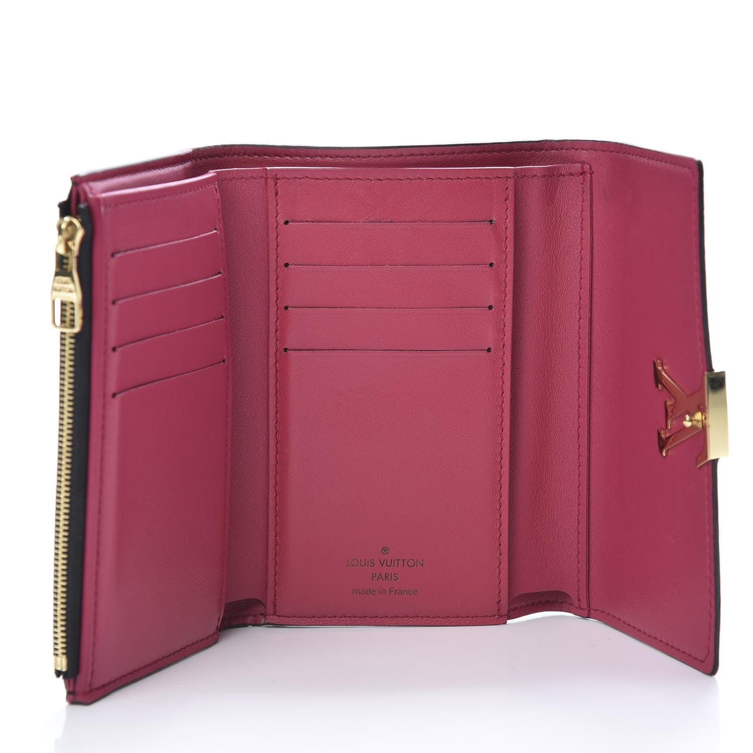 Louis Vuitton Taurillon Capucines Compact Wallet Black 5 of 10