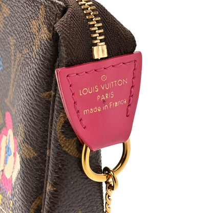 Louis Vuitton Monogram 2020 Christmas Animation Roller Coaster Mini Pochette Accessories Pivoine 6 of 10