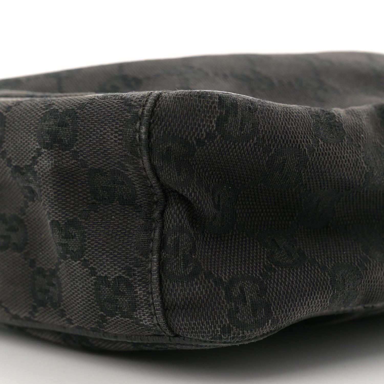 Gucci Monogram Messenger Bag Black 10 of 14