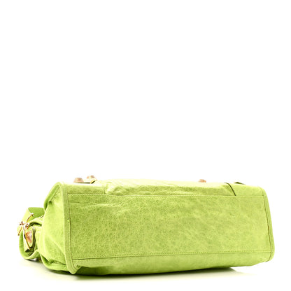 Balenciaga Agneau Giant 21 Gold Hardware City Lime Green 5 of 13