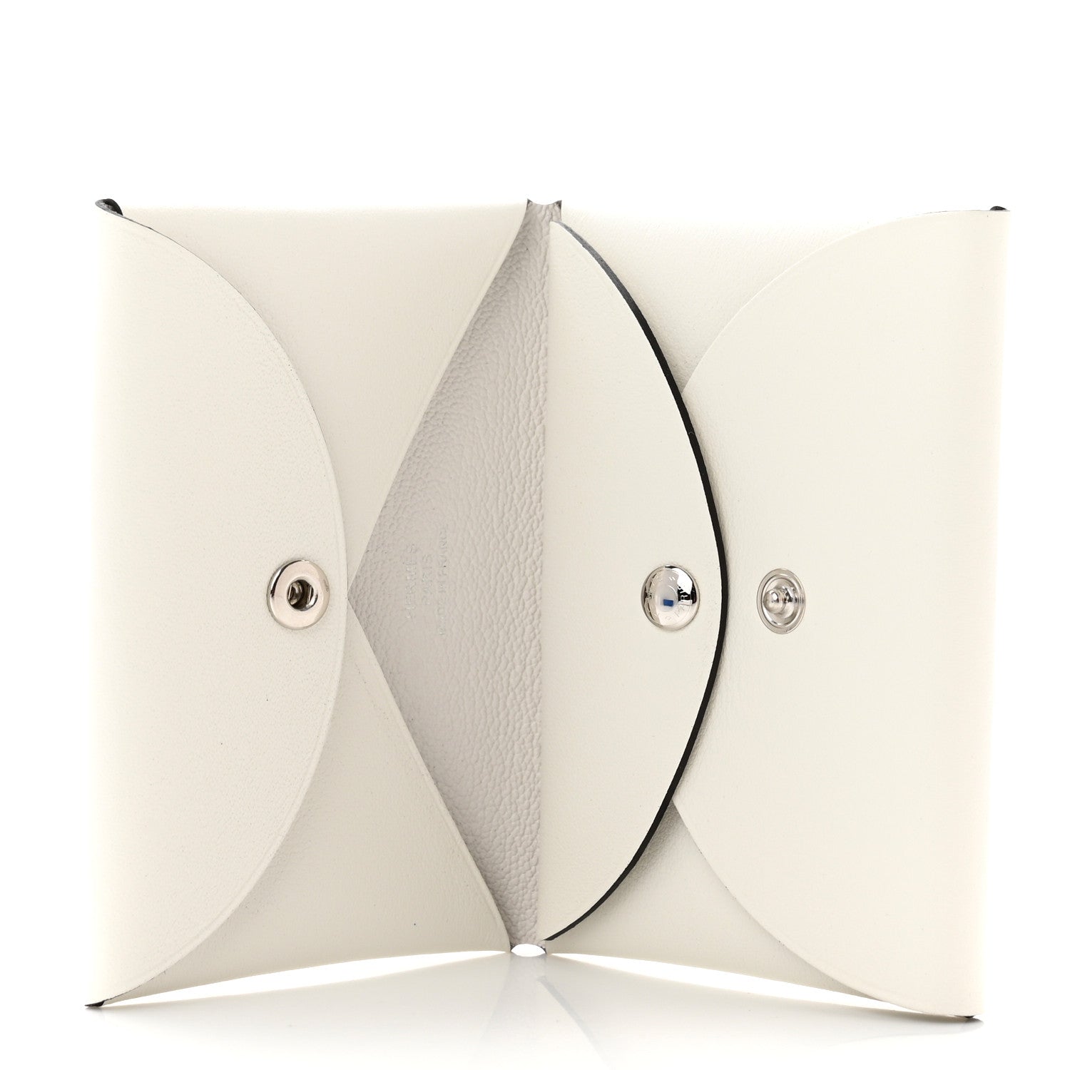 Hermes Swift Bouquet Calvi Duo Card Case White Multicolor 5 of 6