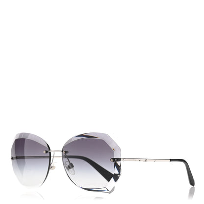 Chanel Metal Spring Round Sunglasses 4220 Silver 1 of 9