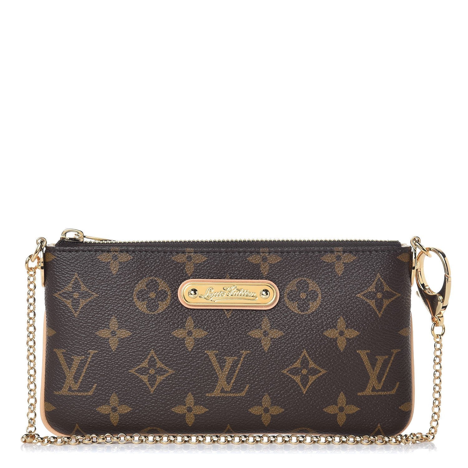 Louis Vuitton Monogram Pochette Milla MM 1 of 9