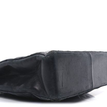 Chanel Lambskin Quilted Shopping Tote Black 4 of 10