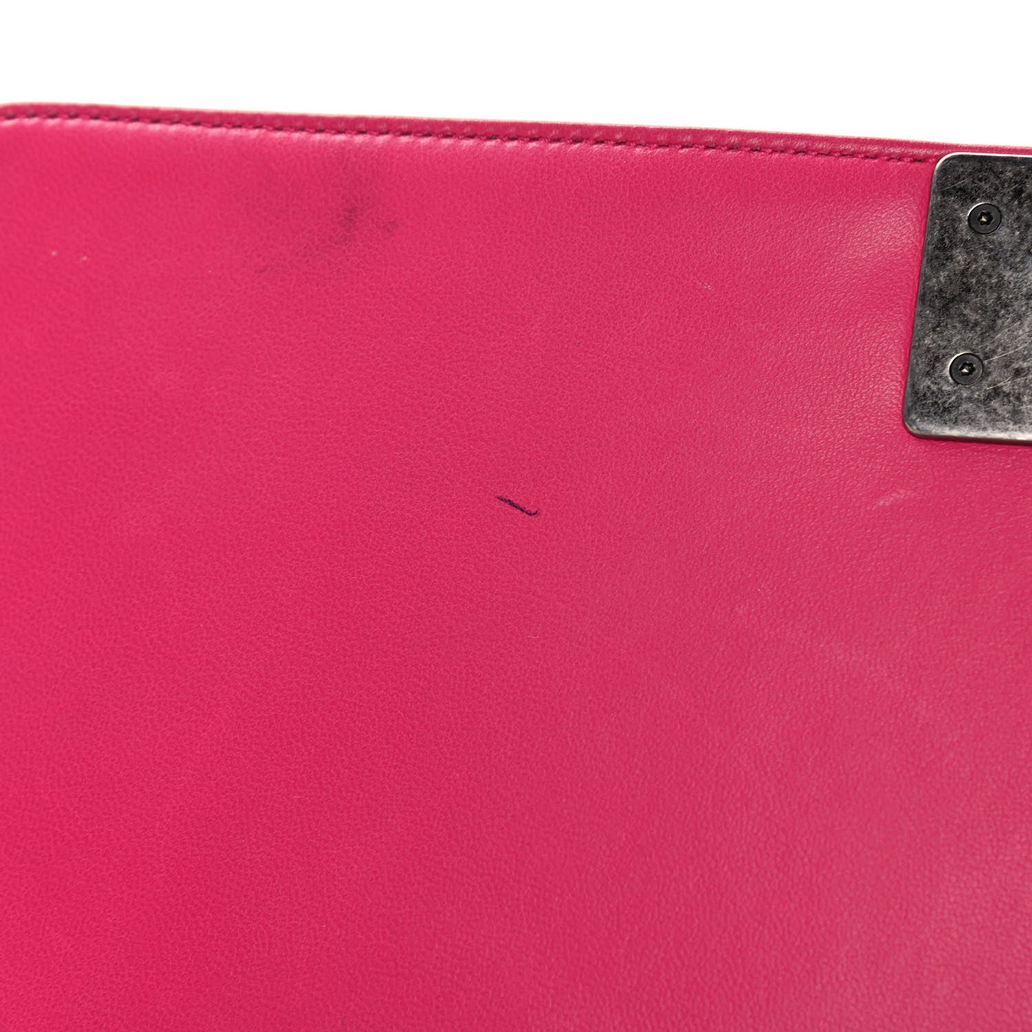 Chanel Calfskin Quilted Large Boy Flap Pink 13 of 13