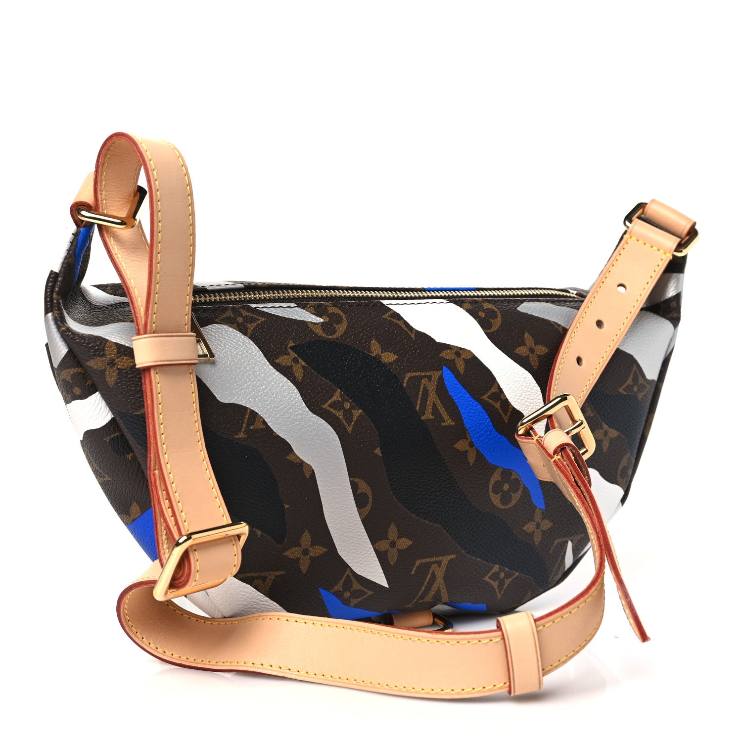 Louis Vuitton x LoL Monogram Bumbag Blue Silver 3 of 10