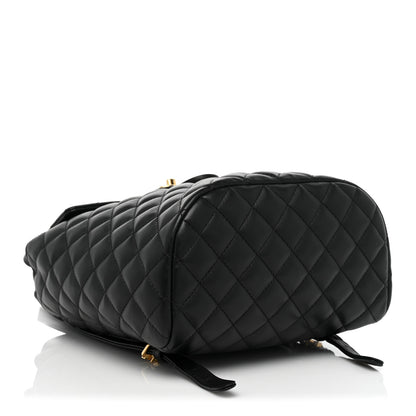 Chanel Lambskin Quilted Small Urban Spirit Backpack Black 4 of 9