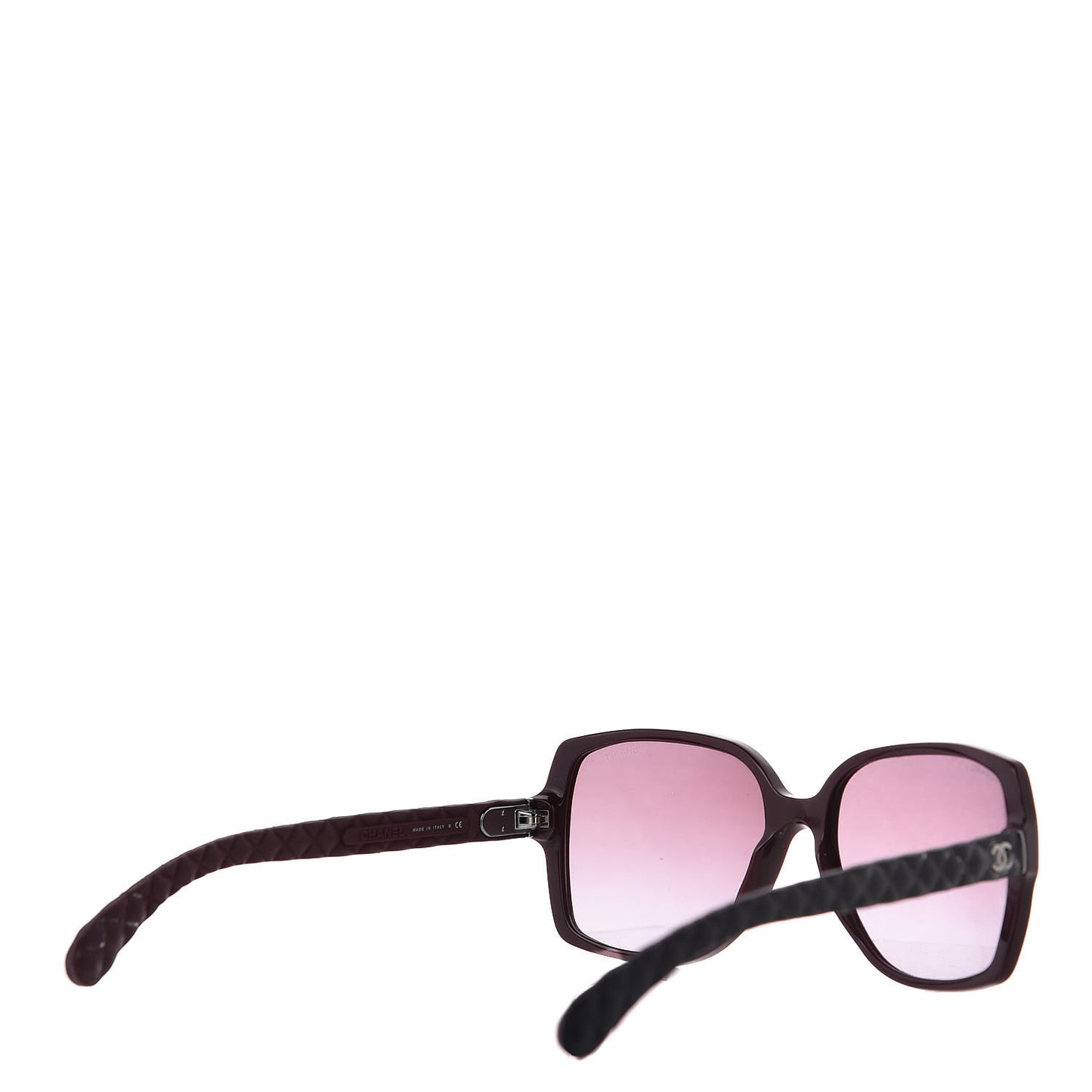 Lambskin Square Chain Sunglasses 5289-Q Red