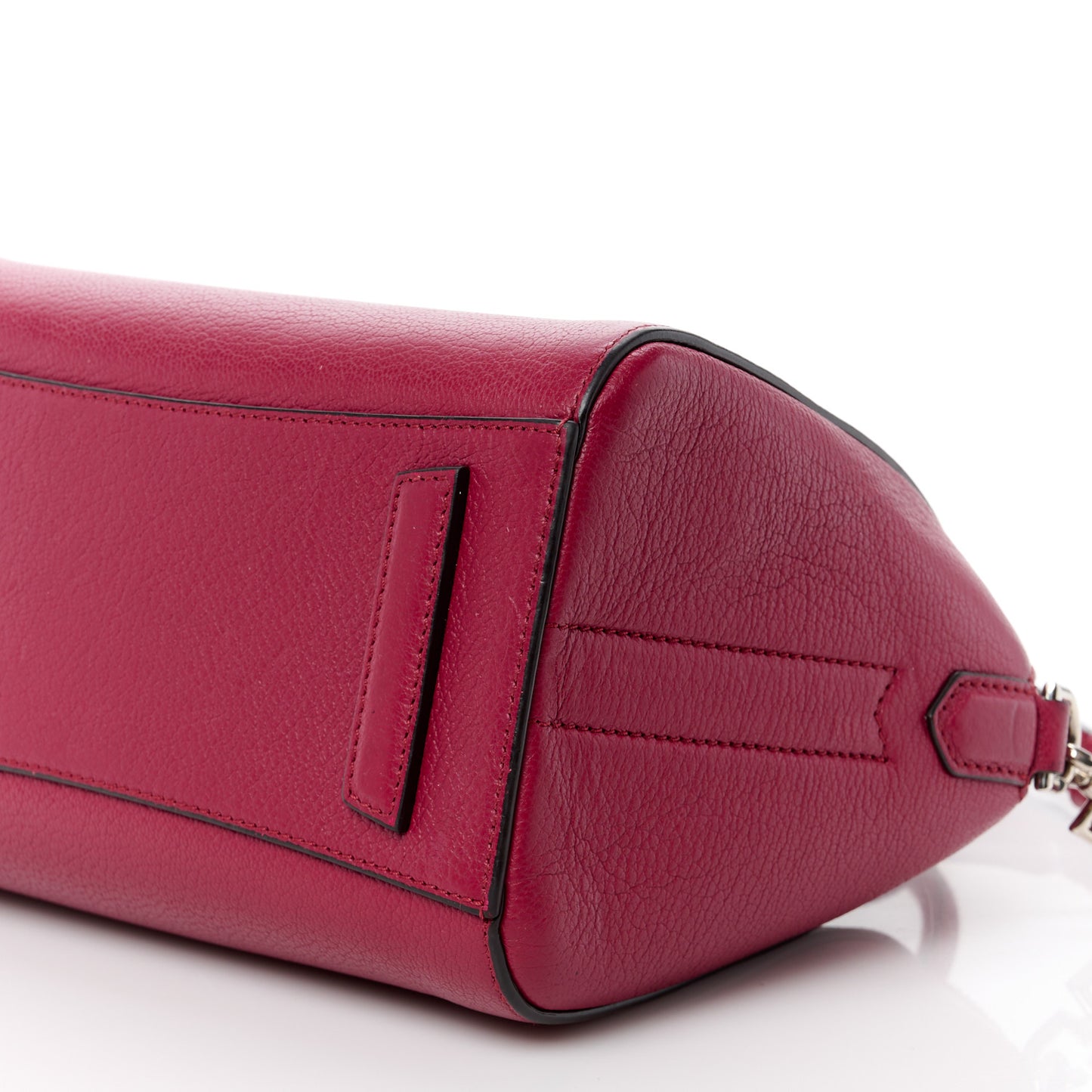 Sugar Goatskin Mini Antigona Fig Pink