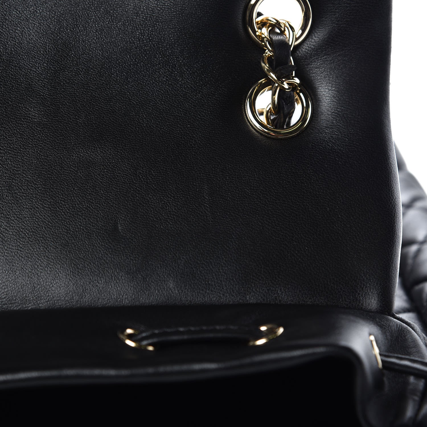 Chanel Lambskin Quilted Large Urban Spirit Backpack Black 8 of 13