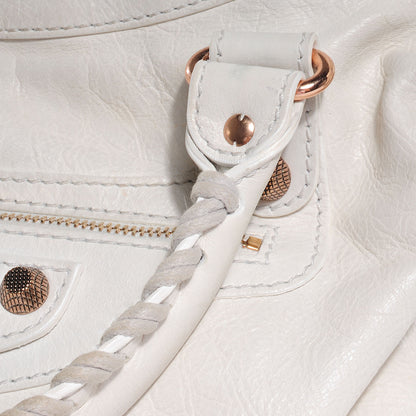 Balenciaga Agneau Giant 12 Rose Gold Hardware City White 8 of 12