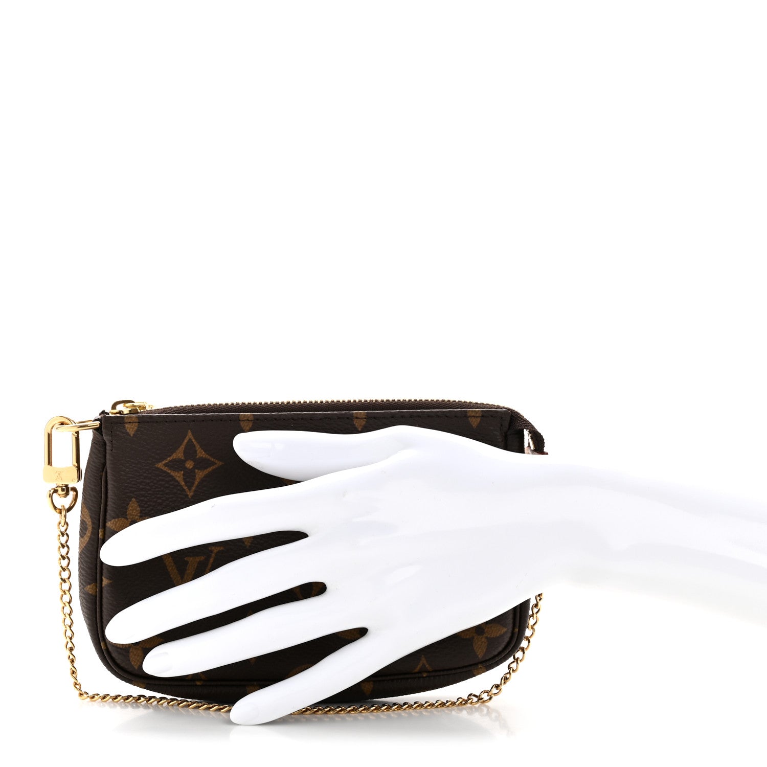Louis Vuitton Monogram Mini Pochette Accessories 2 of 9