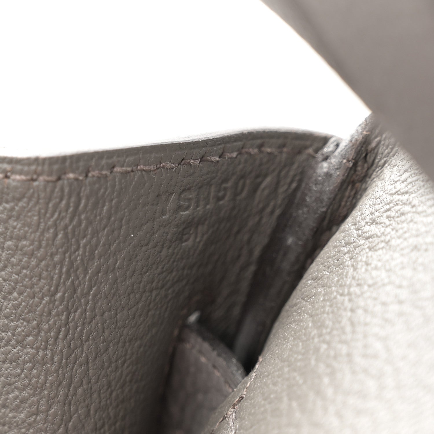 Hermes Togo BIRKIN 30 Etain 8 of 10