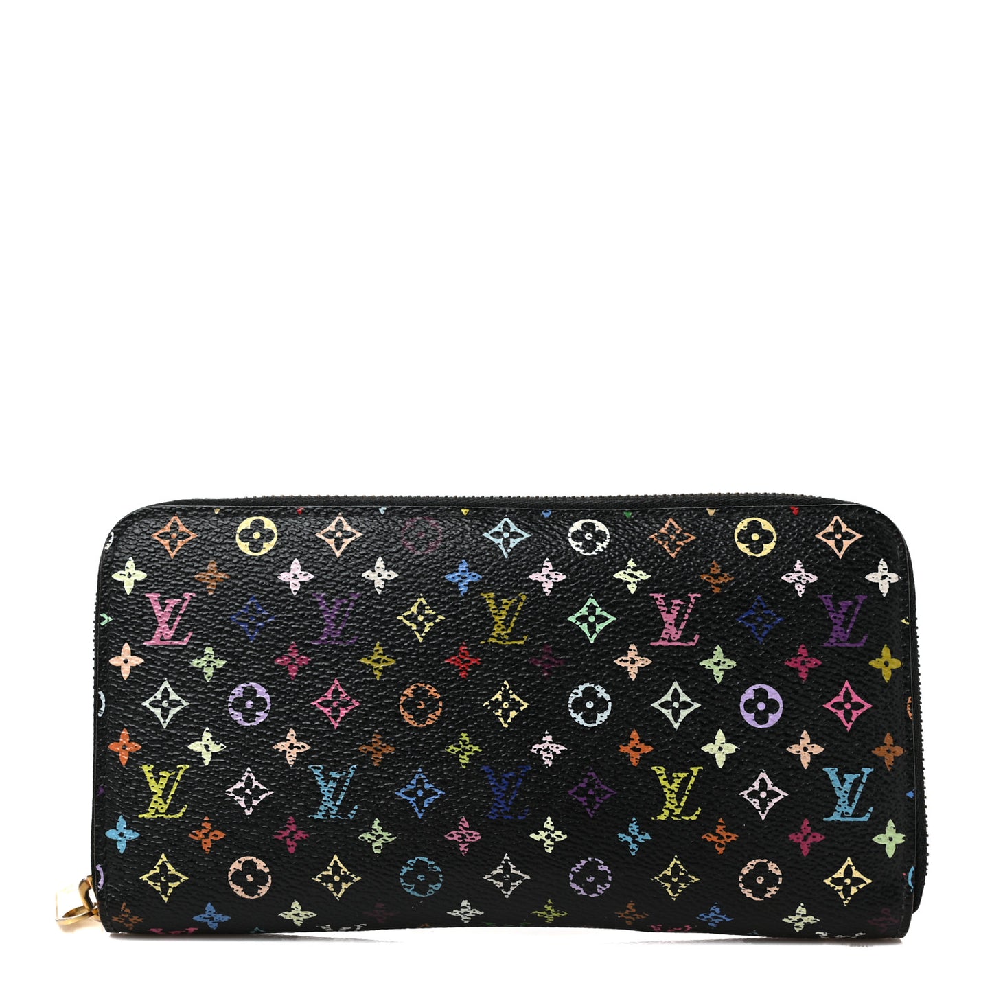 Monogram Multicolor Zippy Wallet Black Grenade