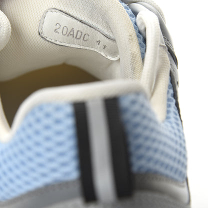 Christian Dior Technical Mesh Calfskin Mens B22 Sneakers 41 White Blue Grey 8 of 8