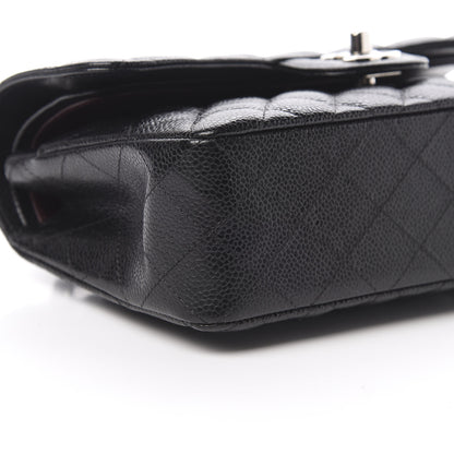Chanel Caviar Quilted Small Double Flap Black 9 of 10