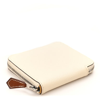 Hermes Epsom Silk'In Compact Wallet Nata 4 of 8