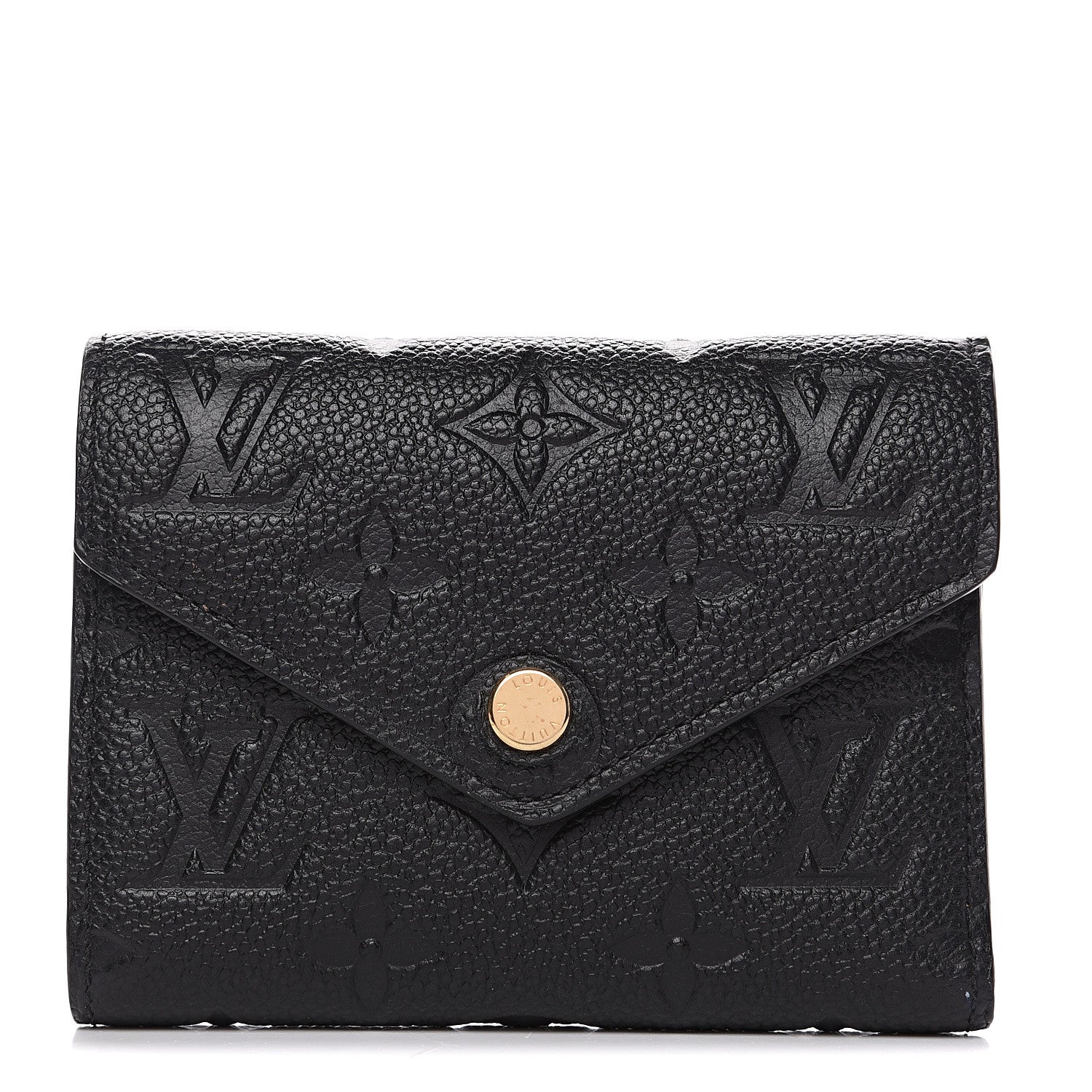 Louis Vuitton Empreinte Victorine Wallet Black 1 of 6