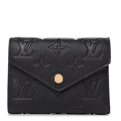 Louis Vuitton Empreinte Victorine Wallet Black 1 of 6