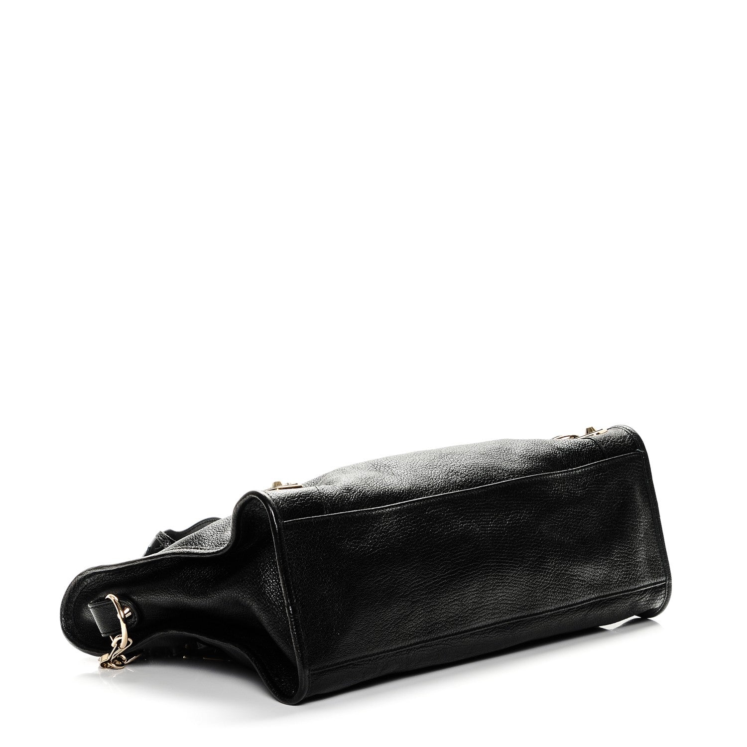 Balenciaga Chevre Gold Metallic Edge Hardware City Black 4 of 6
