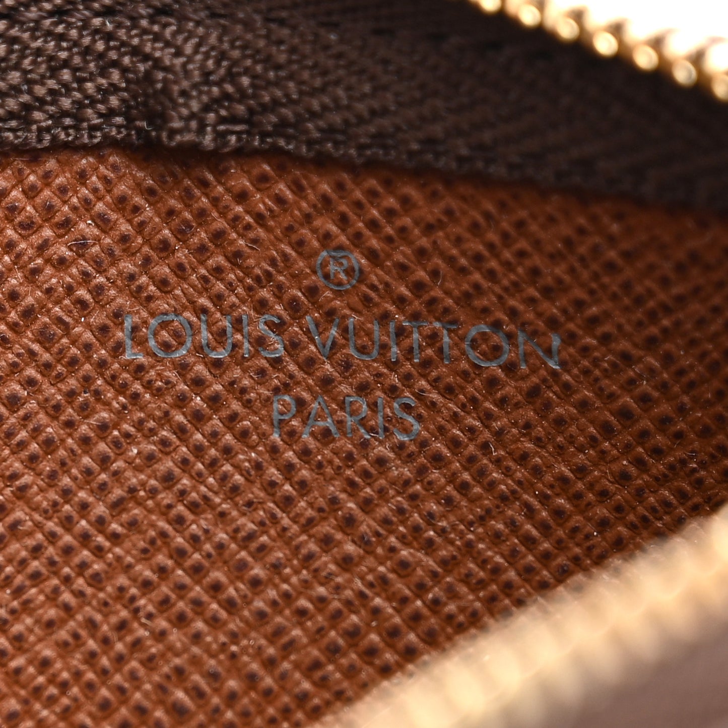 Monogram Key Pouch