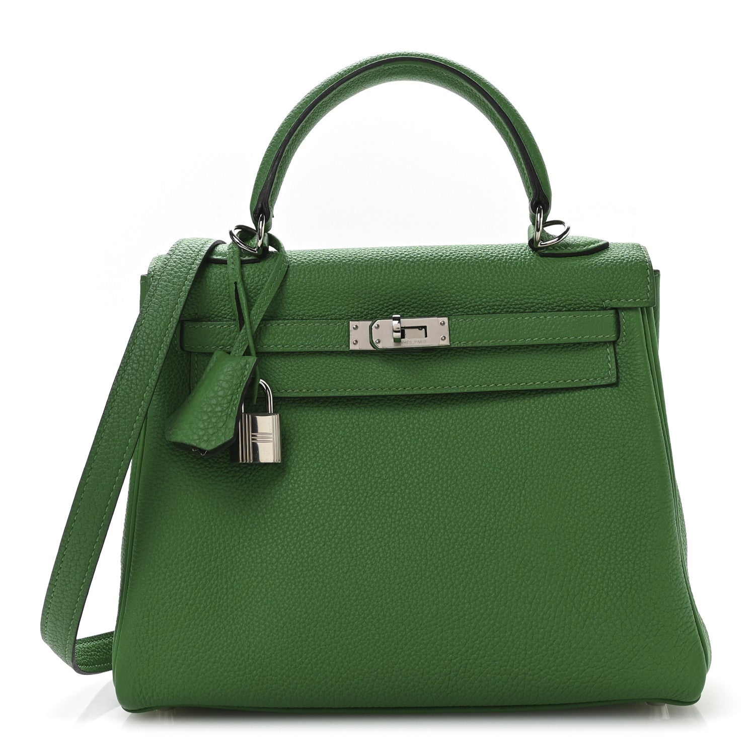 Hermes Togo Kelly Retourne 25 Bambou 1 of 10