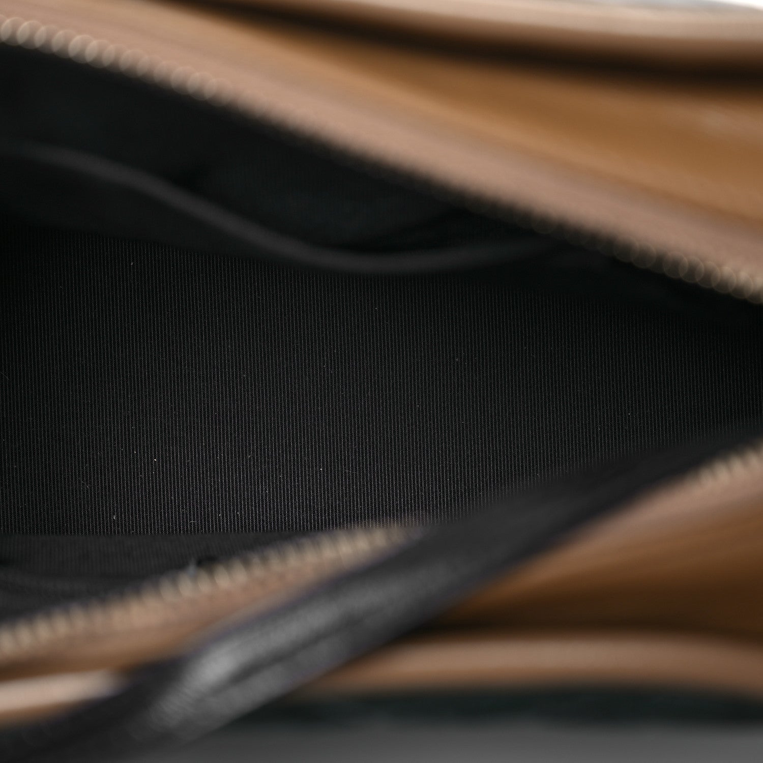 Chanel Aged Calfskin Chevron Quilted Small Gabrielle Hobo Green Navy Blue 5 of 15