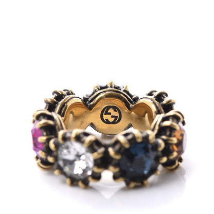 Gucci Tigerhead Crystal Ring 13 3 of 8