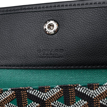 Goyard Goyardine Saint Louis Claire Voie PM Black Green 7 of 9