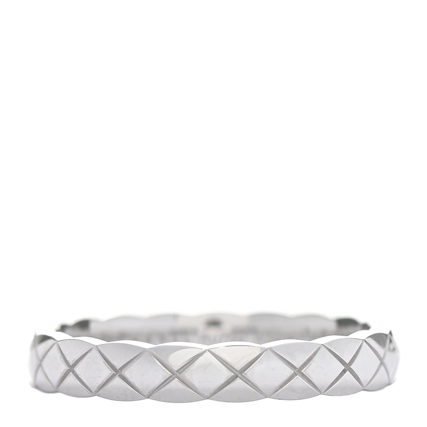 18K White Gold Mini Coco Crush Ring 54 6.75