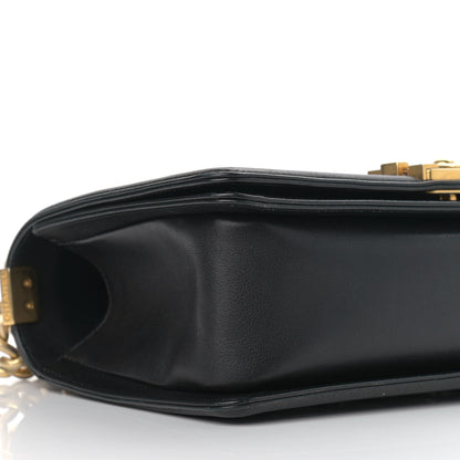 Chanel Calfskin Quilted Medium Boy Flap Black 8 of 10