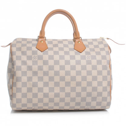 Louis Vuitton Damier Azur Speedy 30 1 of 8