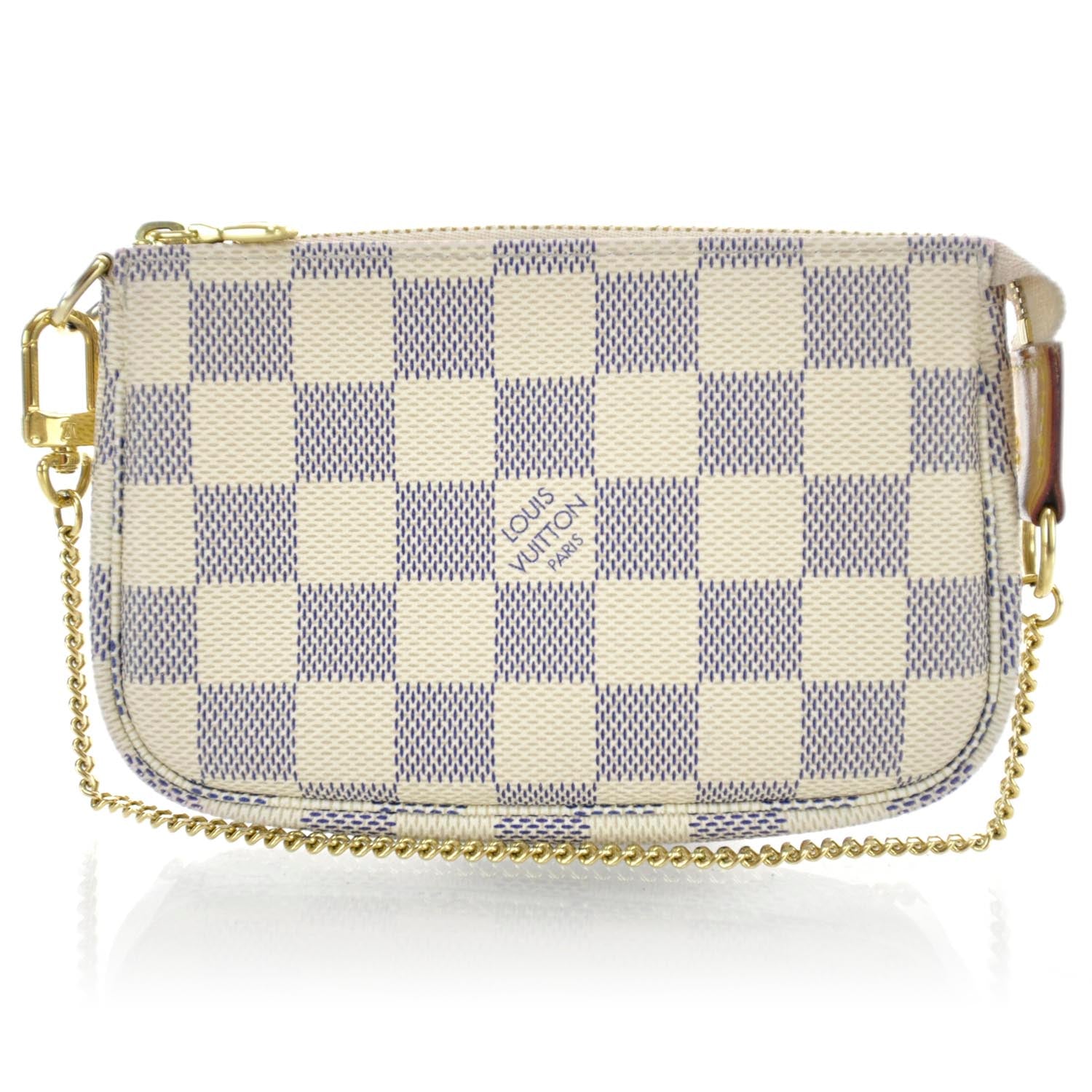 Louis Vuitton Damier Azur Mini Pochette Accessories 1 of 7