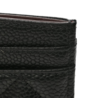 Chanel Caviar Quilted Card Holder Black 9 of 10