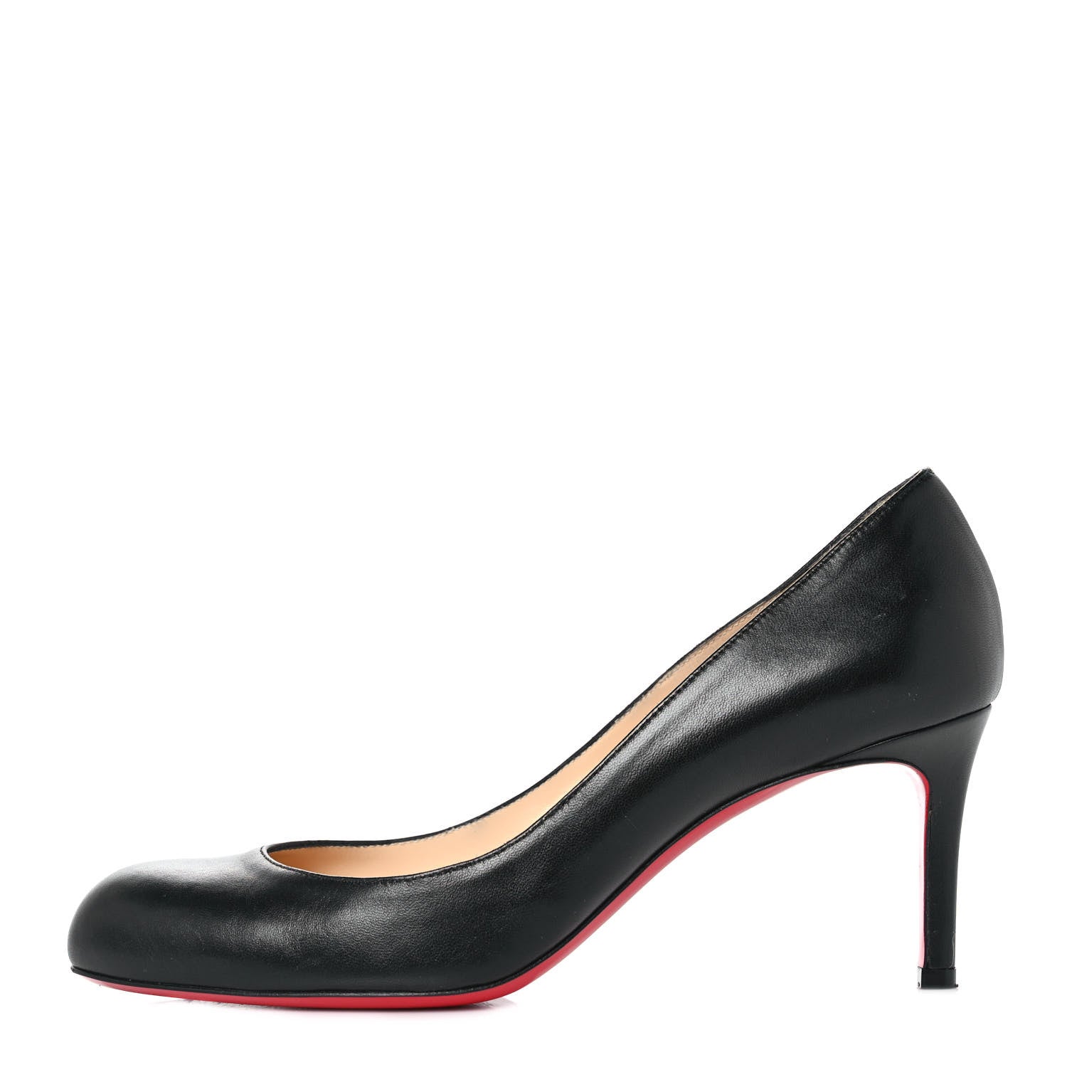 Christian Louboutin Shiny Nappa Simple 70 Pumps 39 Black 1 of 7