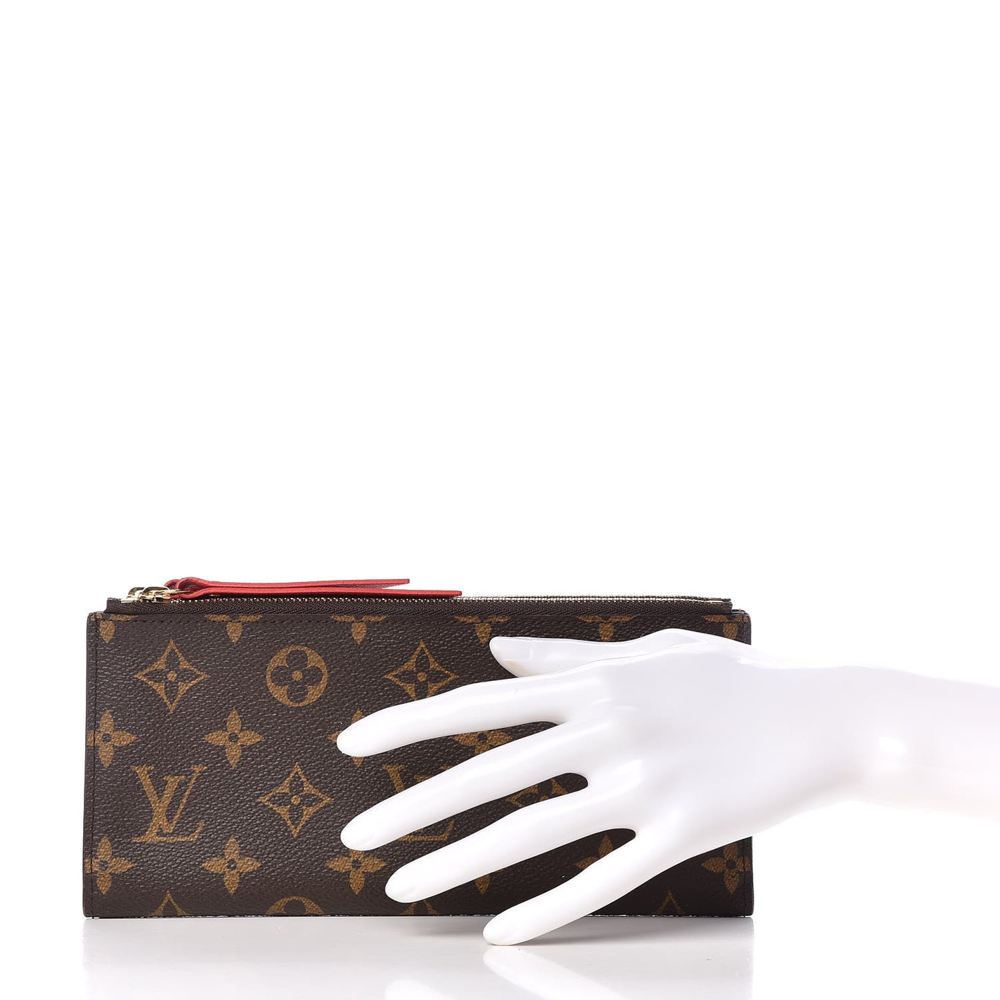 Monogram Adele Wallet Coquelicot