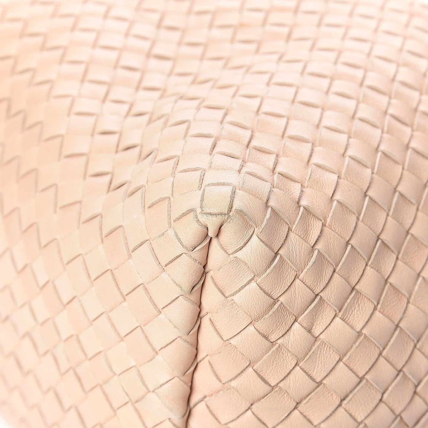 Nappa Intrecciato Pyramid Hobo Lotus
