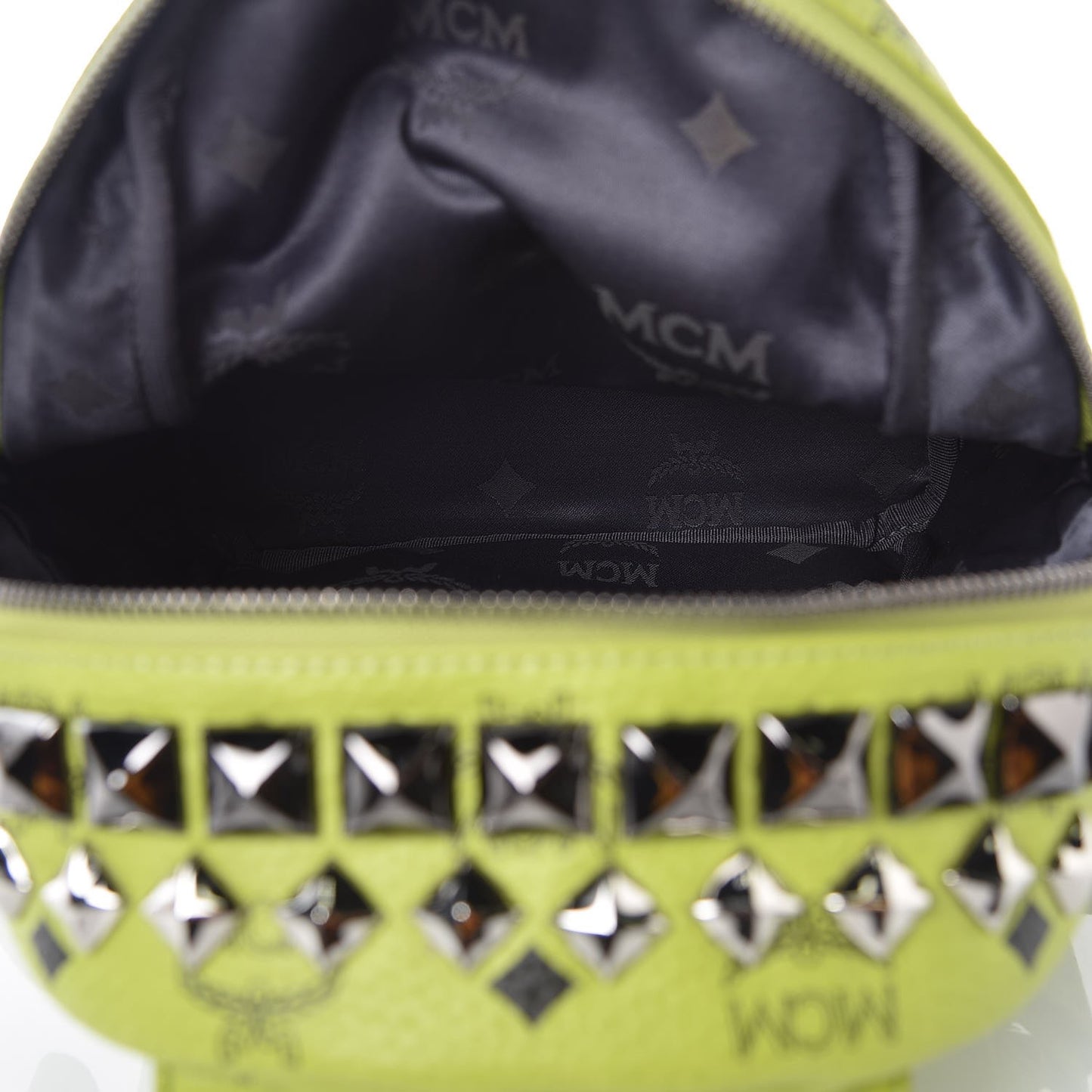 Visetos Side Stud Mini Crown Stark Backpack Green