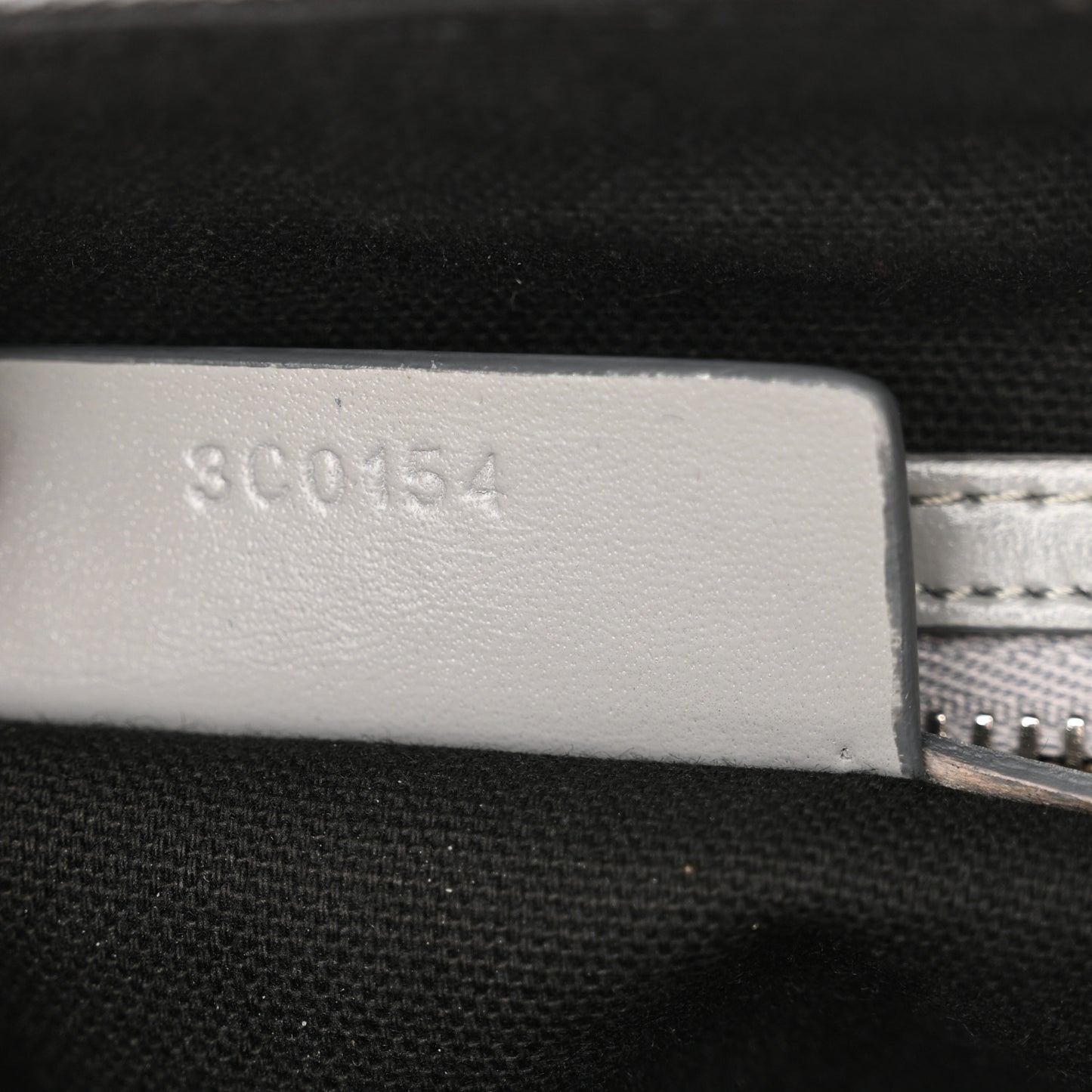 Shiny Lord Calfskin Mini Antigona Pearl Grey