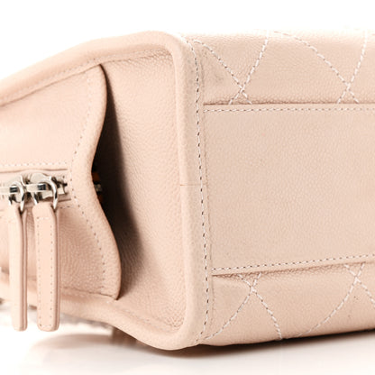 Chanel Caviar Quilted Small Deauville Bowling Bag Light Pink 9 of 11