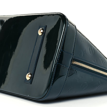 Louis Vuitton Vernis Alma GM Blue Nuit 11 of 11