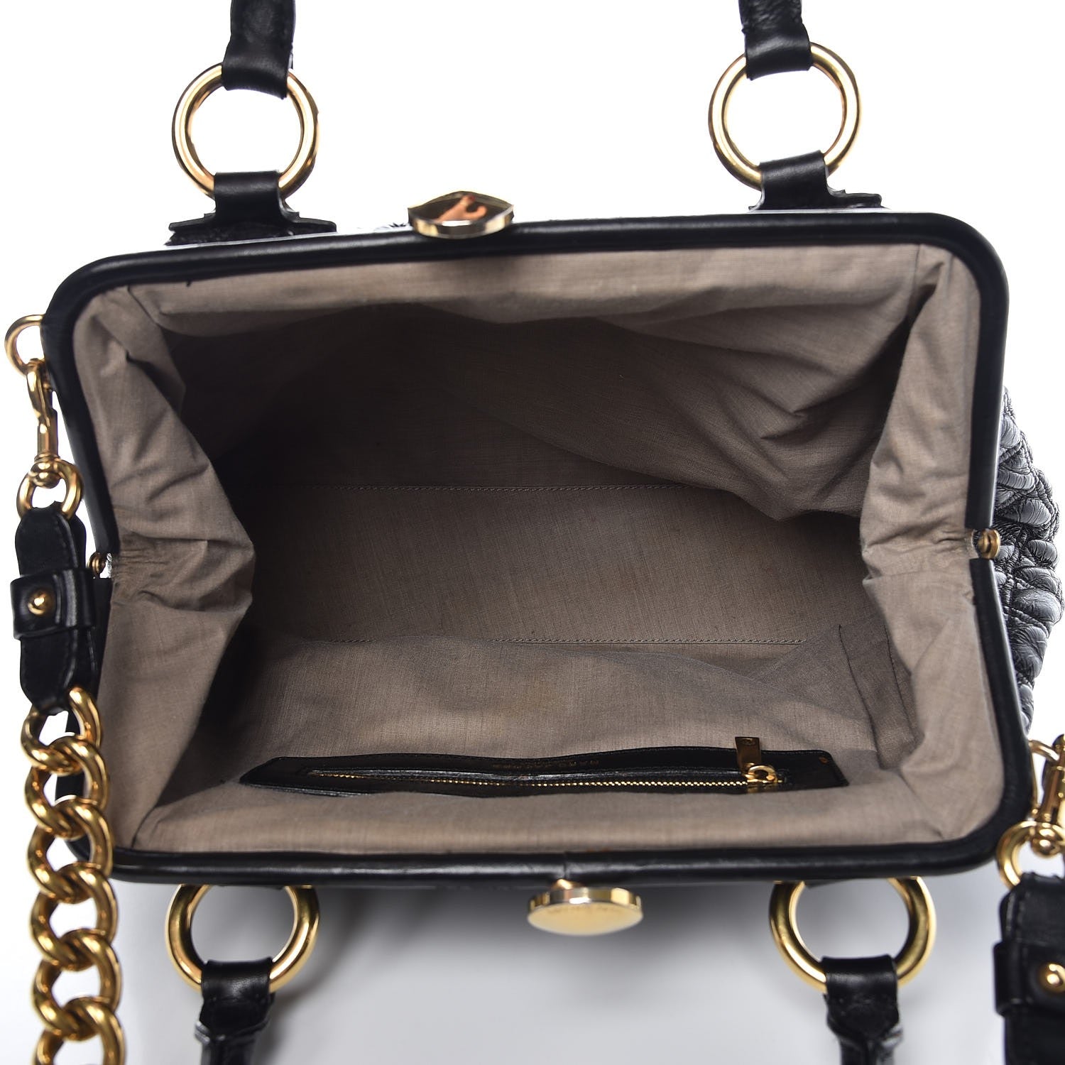 Marc Jacobs Calfskin Quilted Stam Black 6 of 13