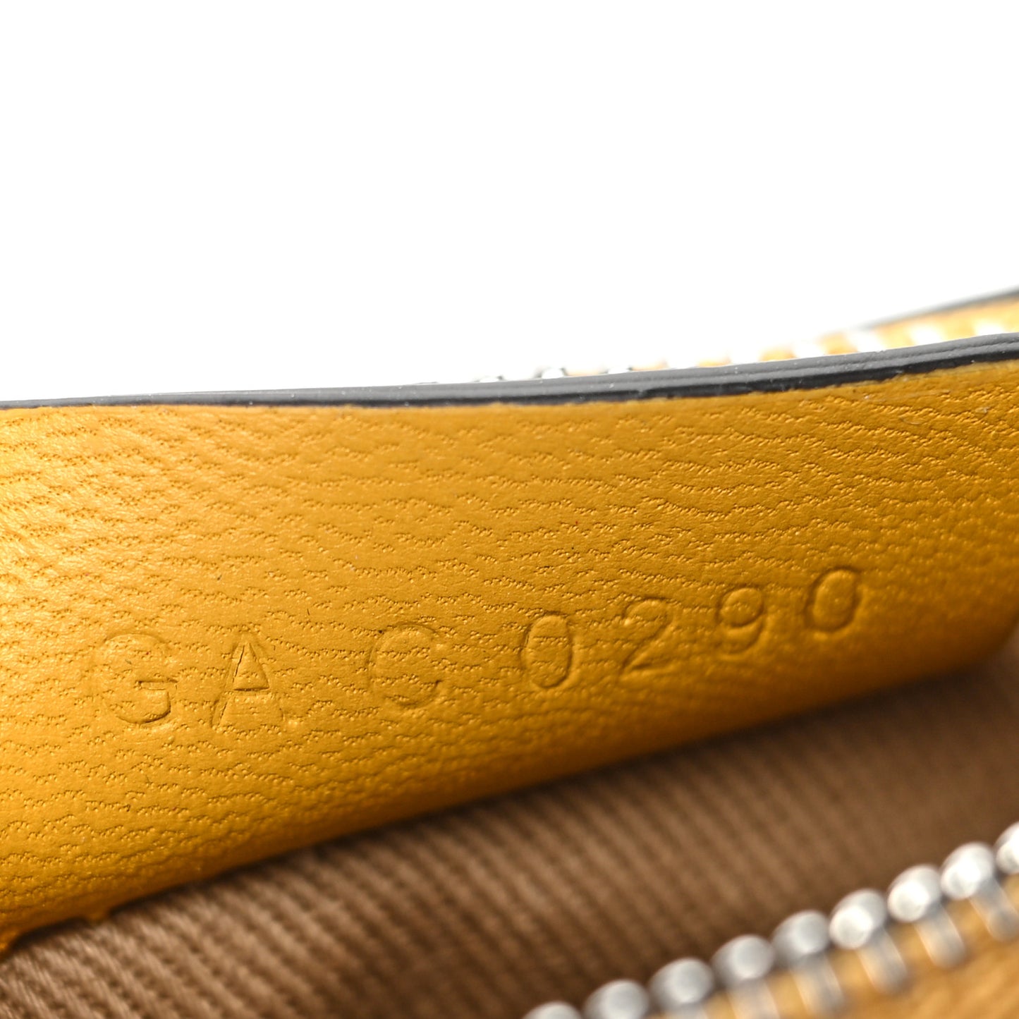 Lambskin Baby Antigona Dark Yellow