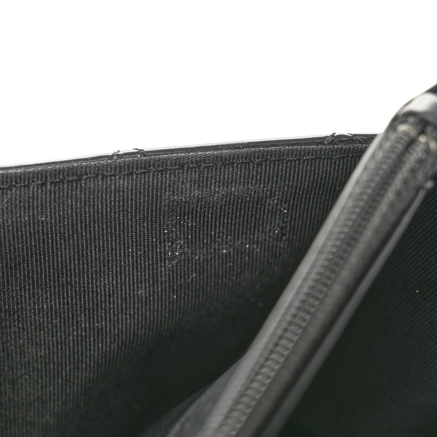 Chanel Patent Quilted Wallet On Chain WOC Black 8 of 11